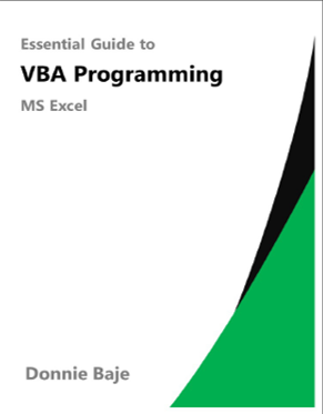 Essential Guide to VBA Programming for MS Excel